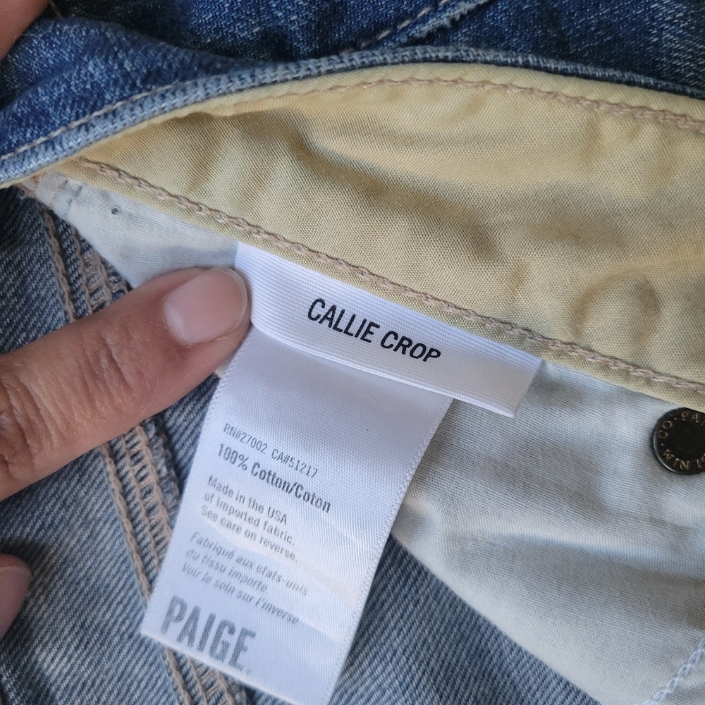 Paige "Callie crop" jeans - Picture 5 of 10